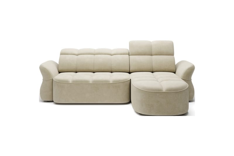 Seksjon Eltap Beneth 301x115x185 cm - Monolith 04, Beige, Høyre - Møbler - Sofaer - Sovesofaer