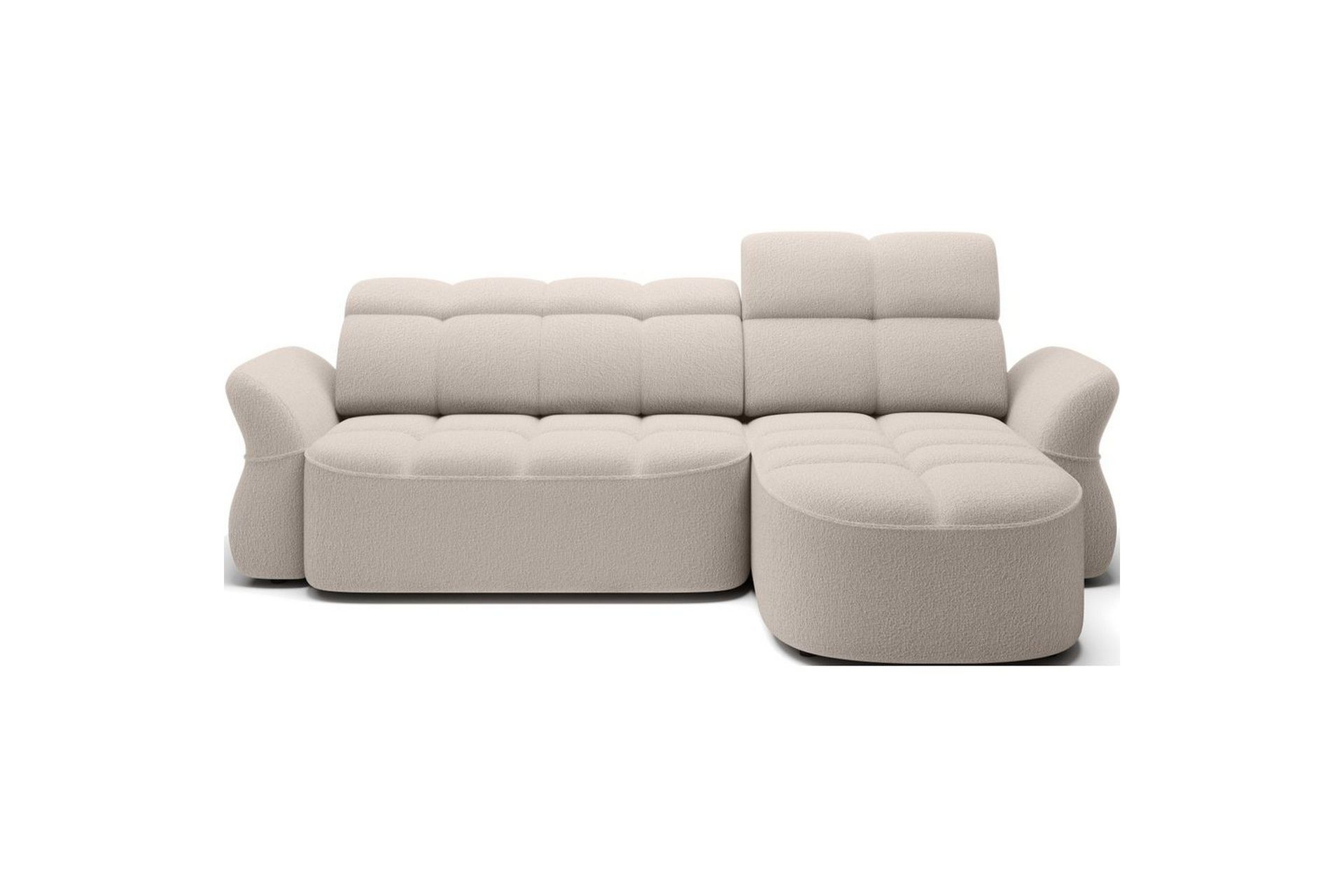Seksjon Eltap Beneth 301x115x185 cm - Royal 18, Beige, Høyre