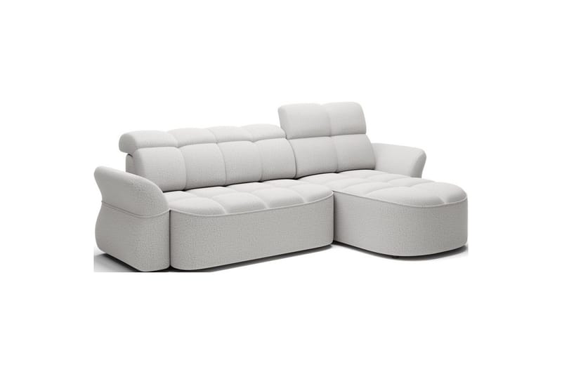 Seksjon Eltap Beneth 301x115x185 cm - Space 03, lys grå, Høyre - Møbler - Sofaer - Sovesofaer