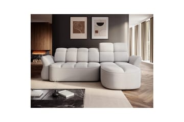 Seksjon Eltap Beneth 301x115x185 cm - Space 03, lys grå, Høyre - Møbler - Sofaer - Sovesofaer
