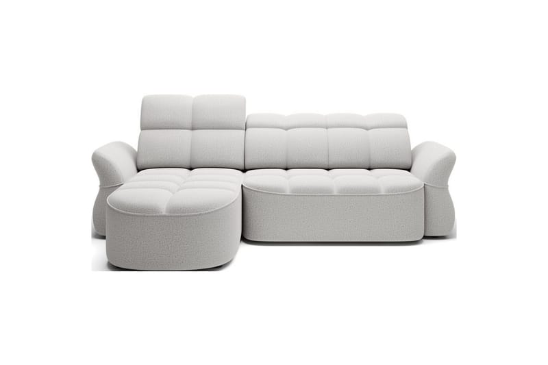 Seksjon Eltap Beneth 301x115x185 cm - Space 03, lys grå, Venstre - Møbler - Sofaer - Sovesofaer