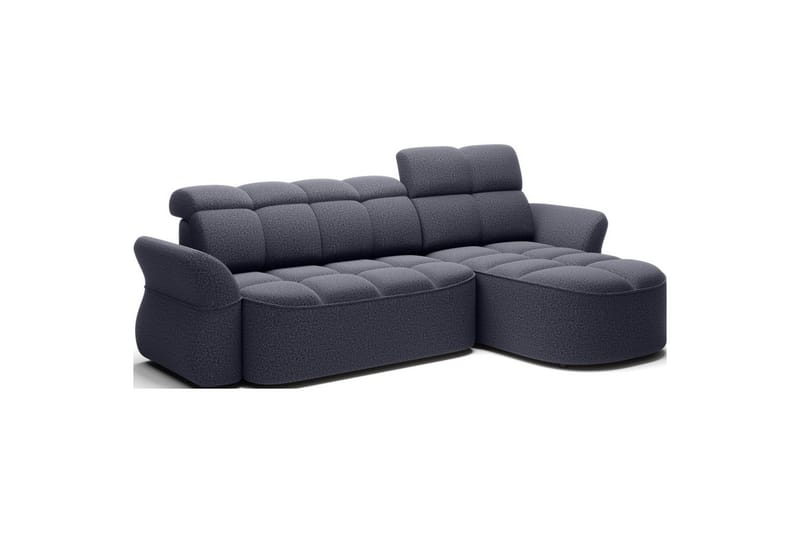 Seksjon Eltap Beneth 301x115x185 cm - Space 40, blå, Høyre - Møbler - Sofaer - Sovesofaer