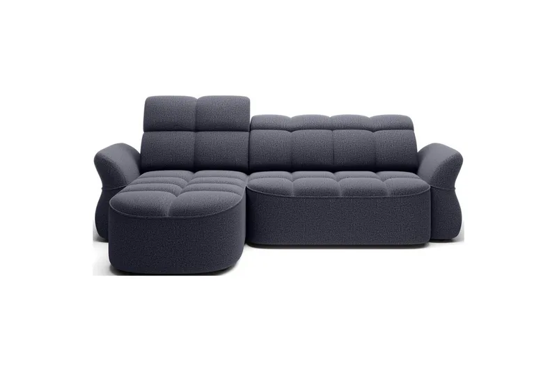 Seksjon Eltap Beneth 301x115x185 cm - Space 40, blå, Venstre - Møbler - Sofaer - Sovesofaer