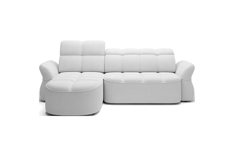Seksjon Eltap Beneth 301x115x185 cm - Paolli 01 Hvit, Venstre - Møbler - Sofaer - Sovesofaer