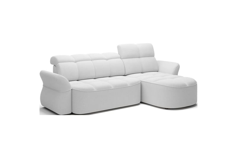 Seksjon Eltap Beneth 301x115x185 cm - Paolli 01 Hvit, Høyre - Møbler - Sofaer - Sovesofaer