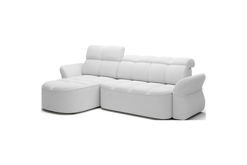 Seksjon Eltap Beneth 301x115x185 cm - Paolli 01 Hvit, Venstre - Møbler - Sofaer - Sovesofaer