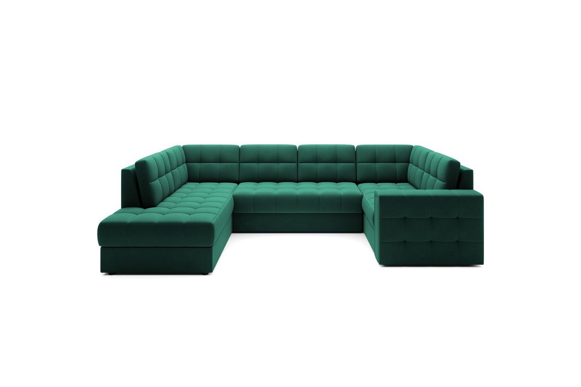 Seksjon Eltap Blewett 299x198x82 cm - Lukso 35, Grønn, Venstre