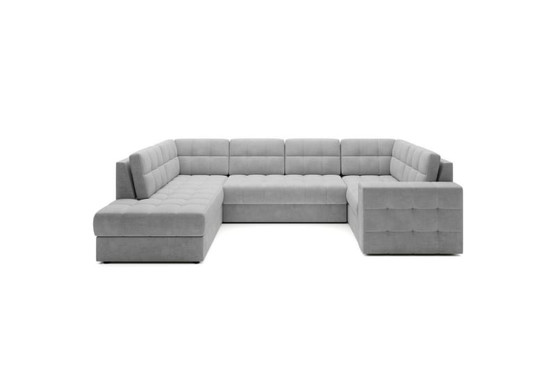 Seksjon Eltap Blewett 299x198x82 cm - Monolith 84, Lys Grå, Venstre - Møbler - Sofaer - Sovesofaer