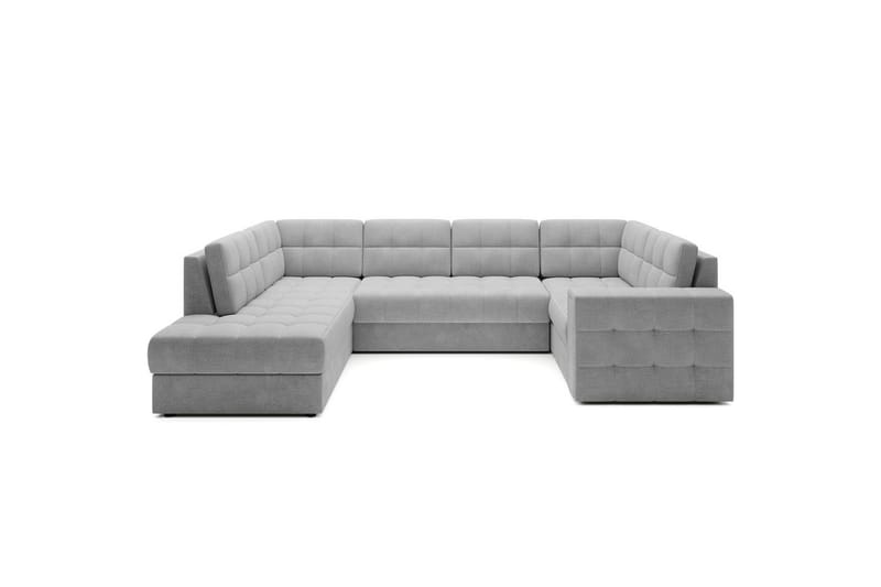 Seksjon Eltap Blewett 299x198x82 cm - Monolith 84, Lys Grå, Venstre - Møbler - Sofaer - Sovesofaer