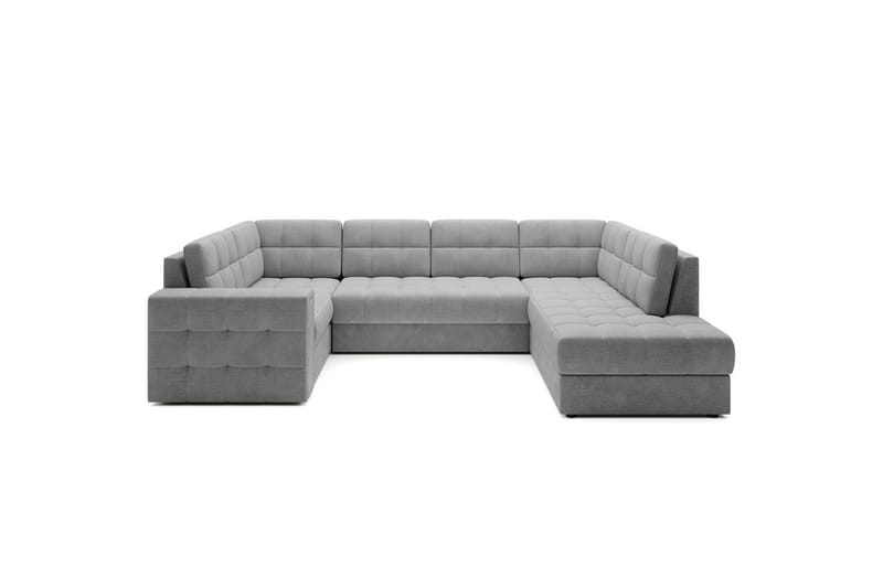 Seksjon Eltap Blewett 299x198x82 cm - Monolith 85, Grå, Høyre - Møbler - Sofaer - Sovesofaer