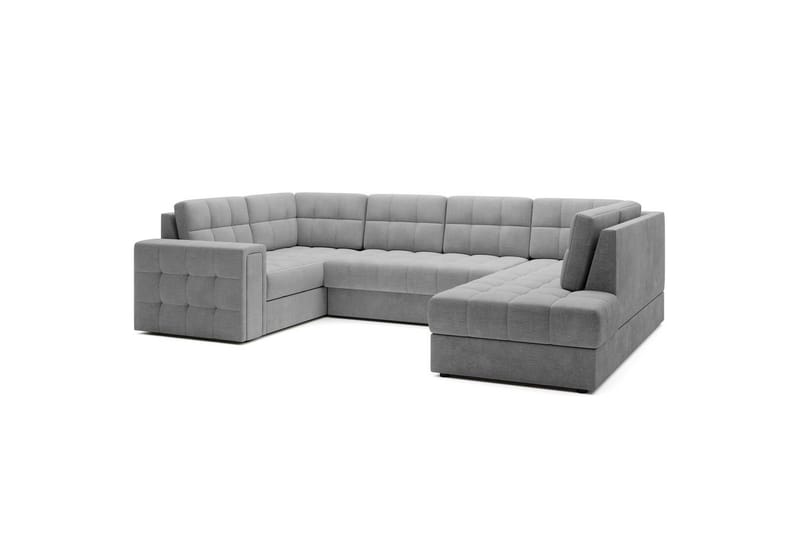 Seksjon Eltap Blewett 299x198x82 cm - Monolith 85, Grå, Høyre - Møbler - Sofaer - Sovesofaer