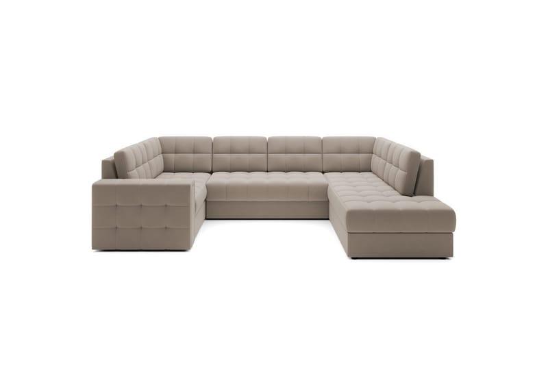 Seksjon Eltap Blewett 299x198x82 cm - Sola 18, Beige, Høyre - Møbler - Sofaer - Sovesofaer