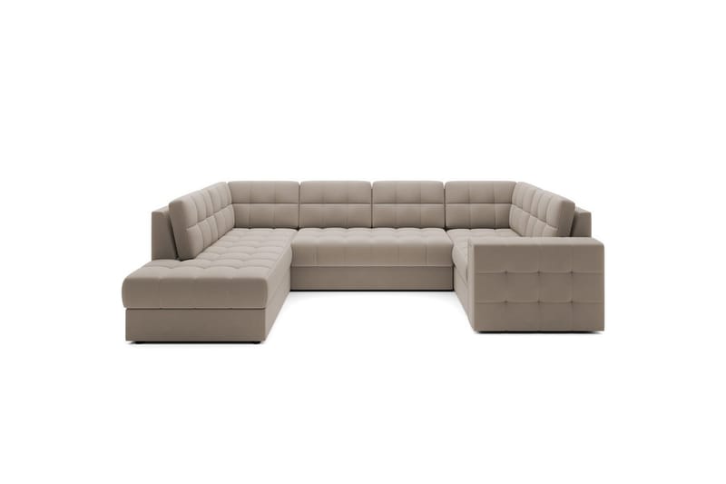 Seksjon Eltap Blewett 299x198x82 cm - Sola 18, Beige, Venstre - Møbler - Sofaer - Sovesofaer