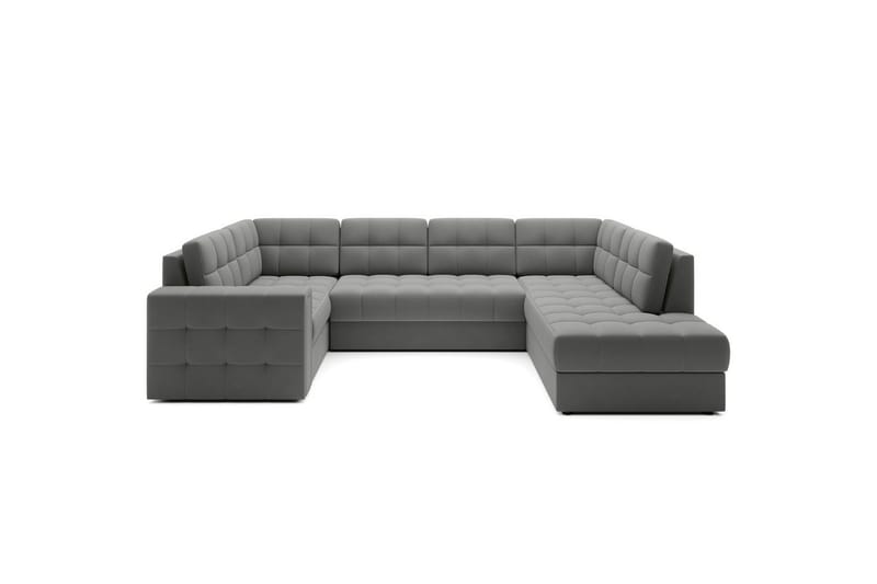 Seksjon Eltap Blewett 299x198x82 cm - Sola 4, Grå, Høyre - Møbler - Sofaer - Sovesofaer