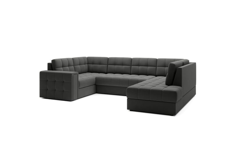 Seksjon Eltap Blewett 299x198x82 cm - Sola 6, Mørk grå, Høyre - Møbler - Sofaer - Sovesofaer