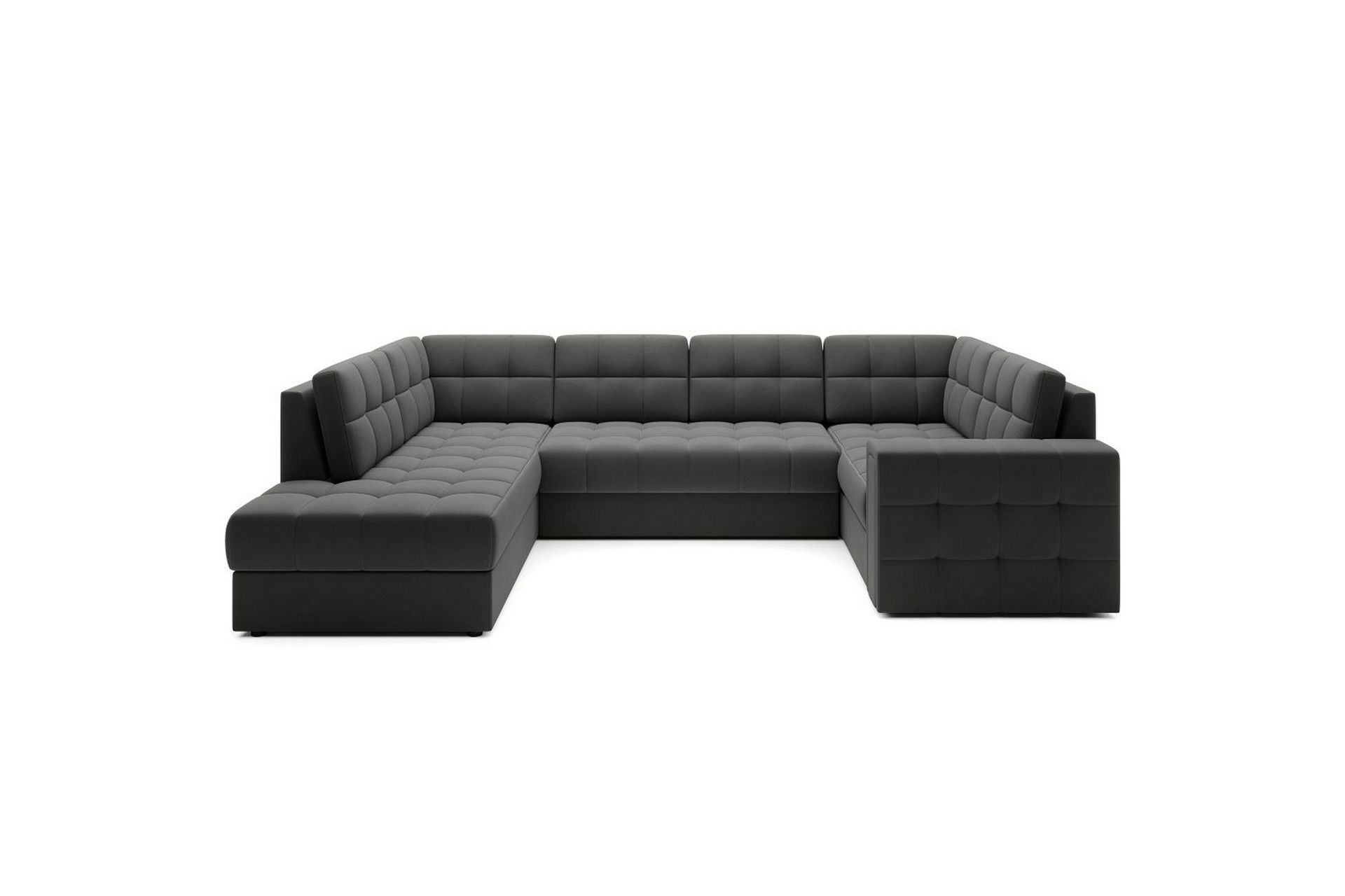 Seksjon Eltap Blewett 299x198x82 cm - Sola 6, Mørk grå, Venstre