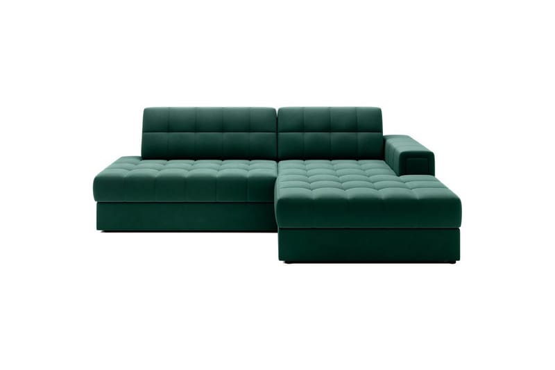 Seksjon Eltap Blezalt 240x150x82 cm - Lukso 35, Grønn, Høyre - Møbler - Sofaer - Sovesofaer