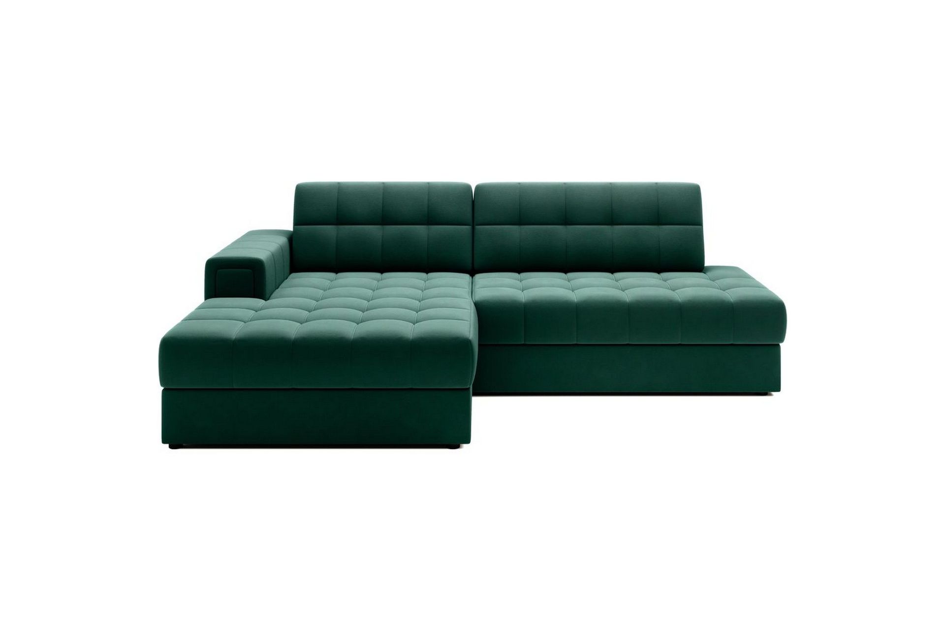Seksjon Eltap Blezalt 240x150x82 cm - Lukso 35, Grønn, Venstre