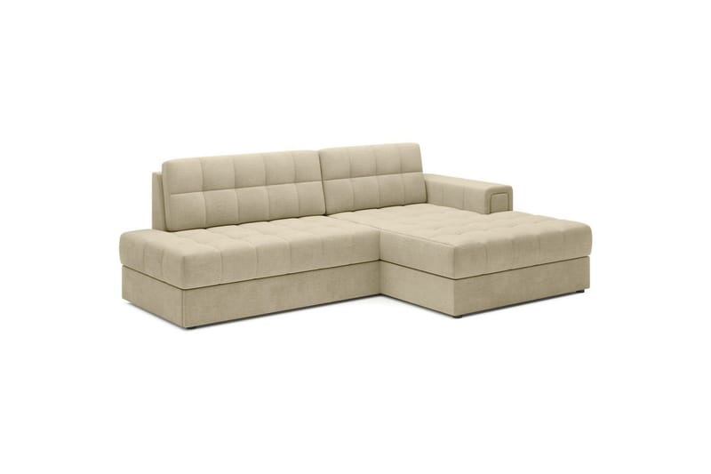 Seksjon Eltap Blezalt 240x150x82 cm - Monolith 04, Beige, Høyre - Møbler - Sofaer - Sovesofaer