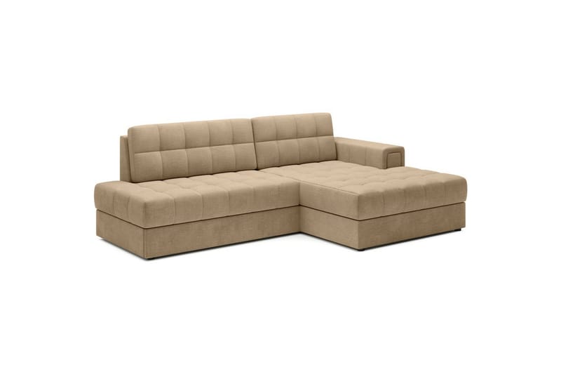 Seksjon Eltap Blezalt 240x150x82 cm - Monolith 09, Mørk beige, Høyre - Møbler - Sofaer - Sovesofaer