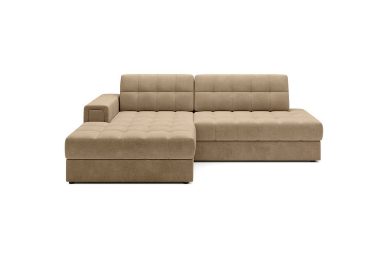 Seksjon Eltap Blezalt 240x150x82 cm - Monolith 09, Mørk beige, Venstre - Møbler - Sofaer - Sovesofaer