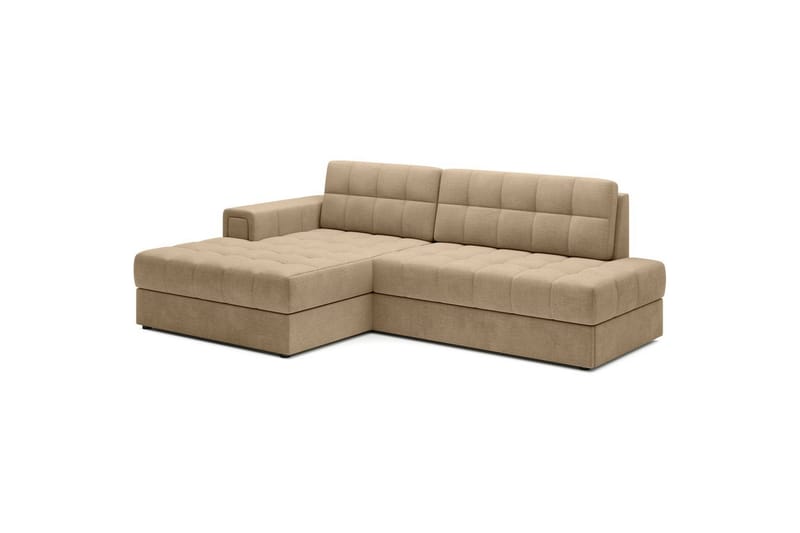 Seksjon Eltap Blezalt 240x150x82 cm - Monolith 09, Mørk beige, Venstre - Møbler - Sofaer - Sovesofaer