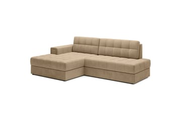 Seksjon Eltap Blezalt 240x150x82 cm - Monolith 09, Mørk beige, Venstre - Møbler - Sofaer - Sovesofaer