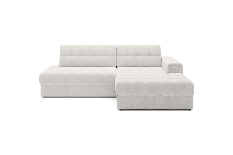Seksjon Eltap Blezalt 240x150x82 cm - Royal 01, Hvit, Høyre - Møbler - Sofaer - Sovesofaer