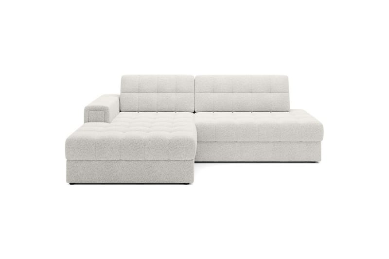 Seksjon Eltap Blezalt 240x150x82 cm - Royal 01, Hvit, Venstre - Møbler - Sofaer - Sovesofaer
