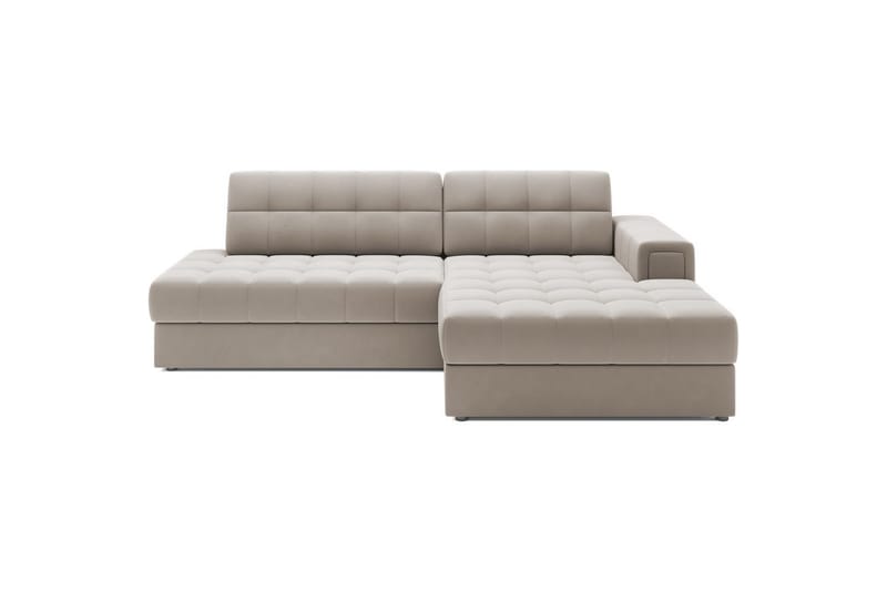 Seksjon Eltap Blezalt 240x150x82 cm - Sola 18, Beige, Høyre - Møbler - Sofaer - Sovesofaer
