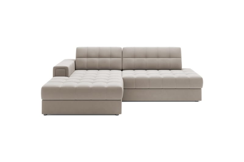 Seksjon Eltap Blezalt 240x150x82 cm - Sola 18, Beige, Venstre - Møbler - Sofaer - Sovesofaer