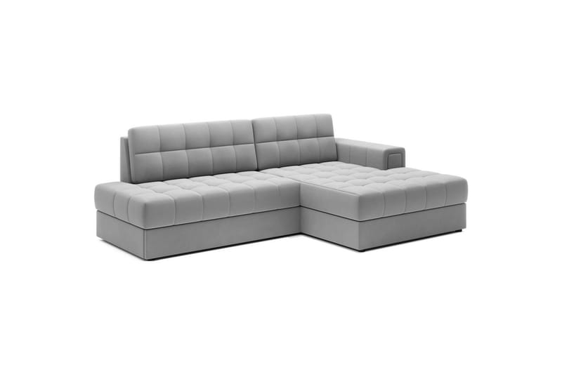 Seksjon Eltap Blezalt 240x150x82 cm - Sola 4, Grå, Høyre - Møbler - Sofaer - Sovesofaer