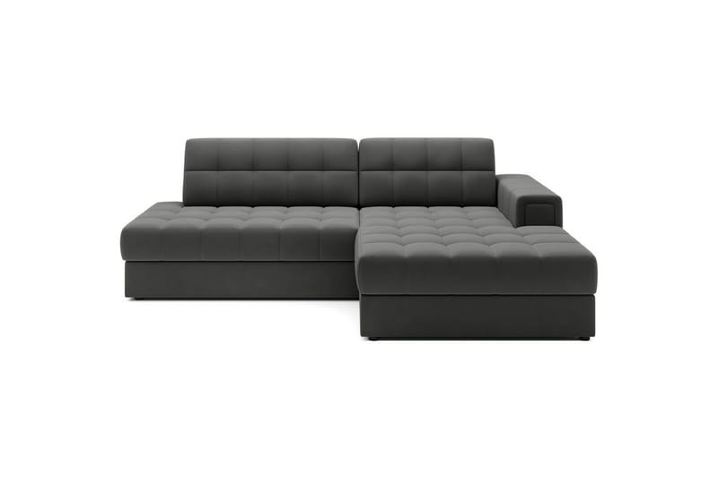 Seksjon Eltap Blezalt 240x150x82 cm - Sola 6, Mørk grå, Høyre - Møbler - Sofaer - Sovesofaer