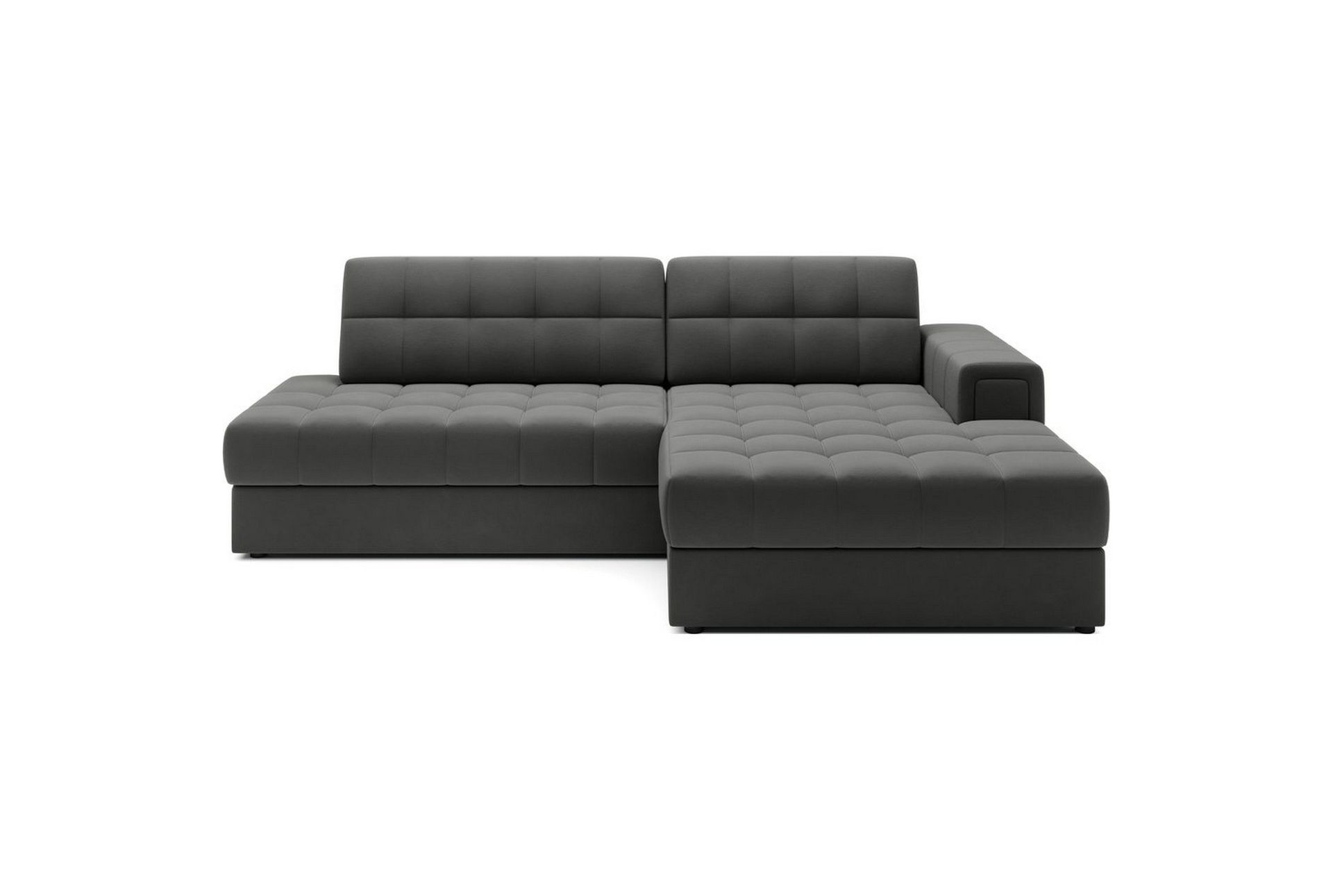 Seksjon Eltap Blezalt 240x150x82 cm - Sola 6, Mørk grå, Høyre
