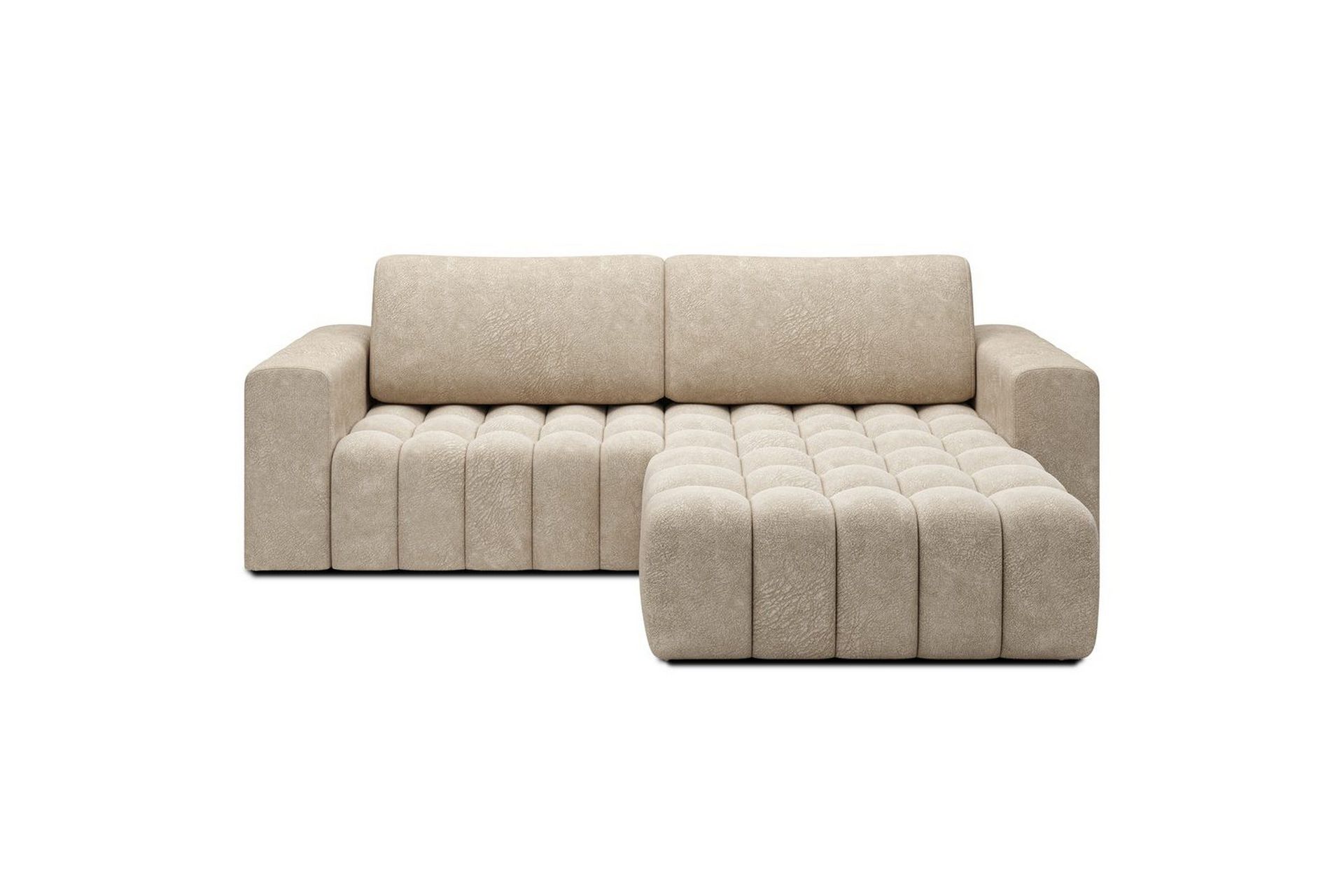 Seksjon Eltap Bonett 250x175x92 cm - Dora 21 Beige, Høyre