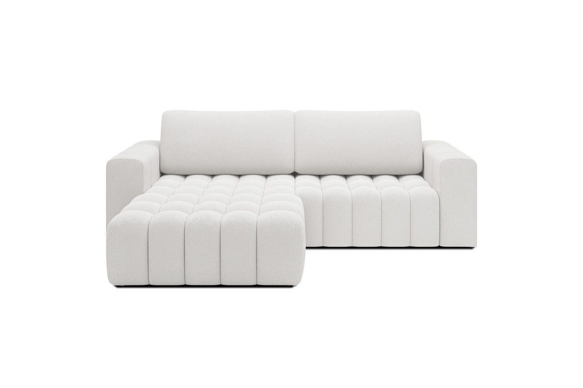Seksjon Eltap Bonett 250x175x92 cm - Jaffray 01, Hvit, Venstre