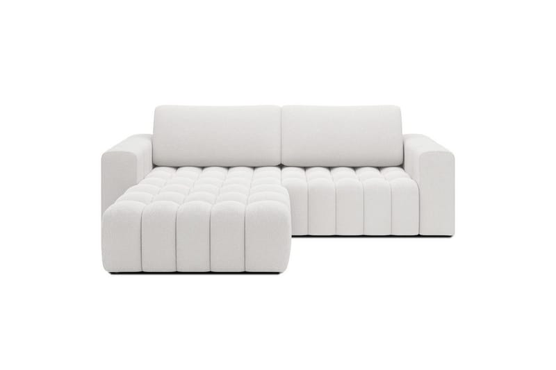 Seksjon Eltap Bonett 250x175x92 cm - Jaffray 01, Hvit, Venstre - Møbler - Sofaer - Sovesofaer