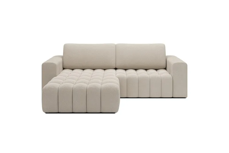 Seksjon Eltap Bonett 250x175x92 cm - Jaffray 18, Beige, Venstre - Møbler - Sofaer - Sovesofaer