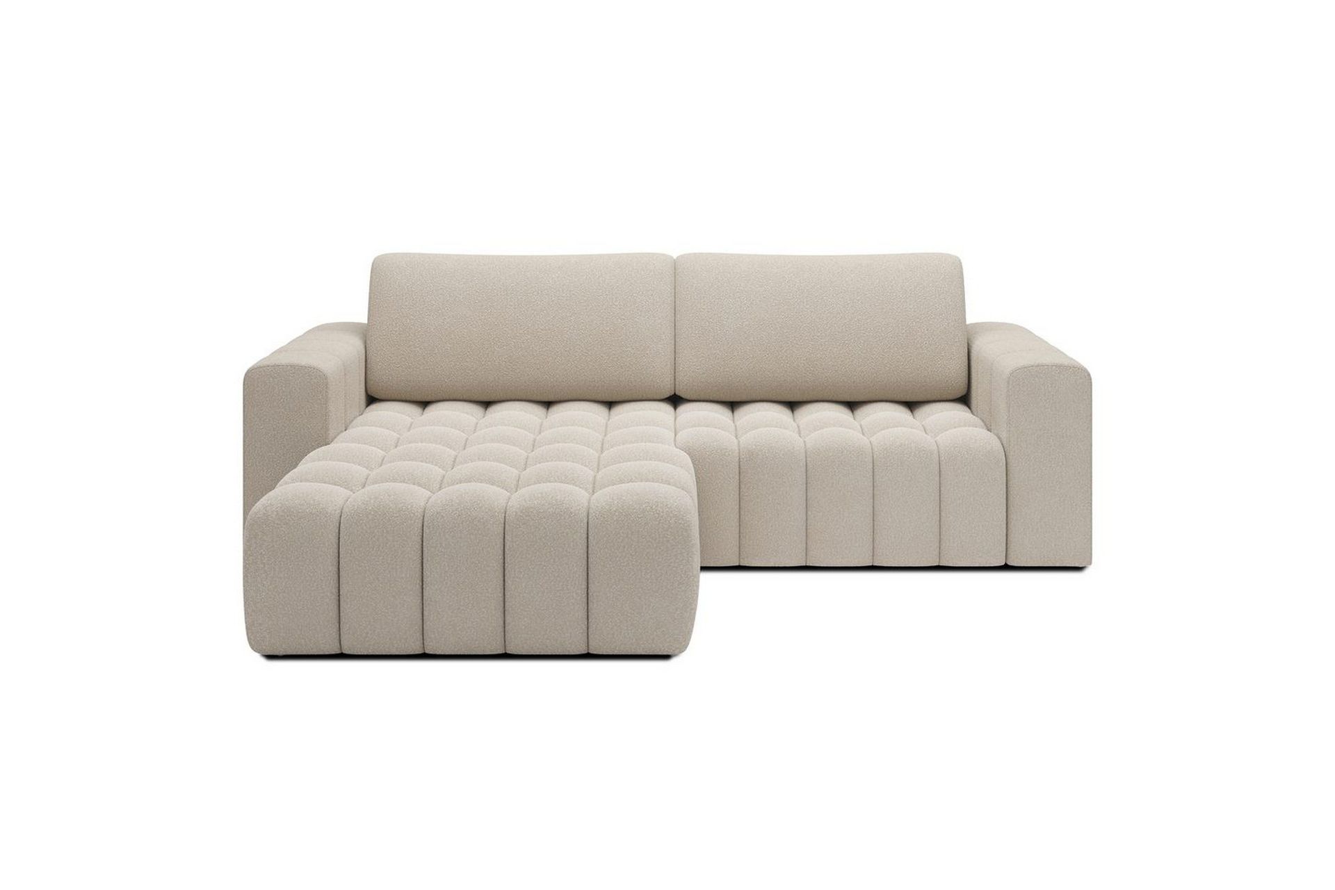 Seksjon Eltap Bonett 250x175x92 cm - Jaffray 18, Beige, Venstre
