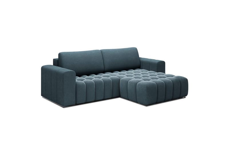 Seksjon Eltap Bonett 250x175x92 cm - Jaffray 40, Blå, Høyre - Møbler - Sofaer - Sovesofaer