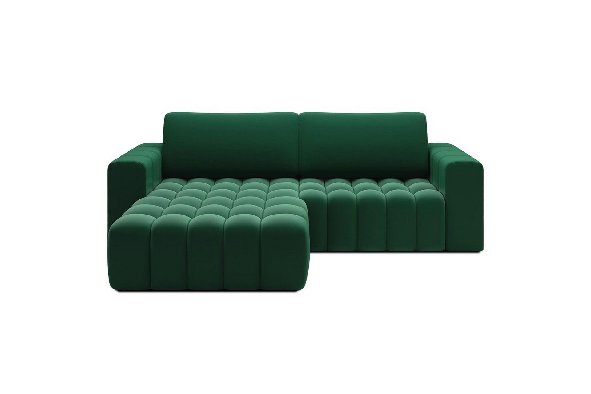 Seksjon Eltap Bonett 250x175x92 cm - Kronos 19, Mørk grønn, Venstre