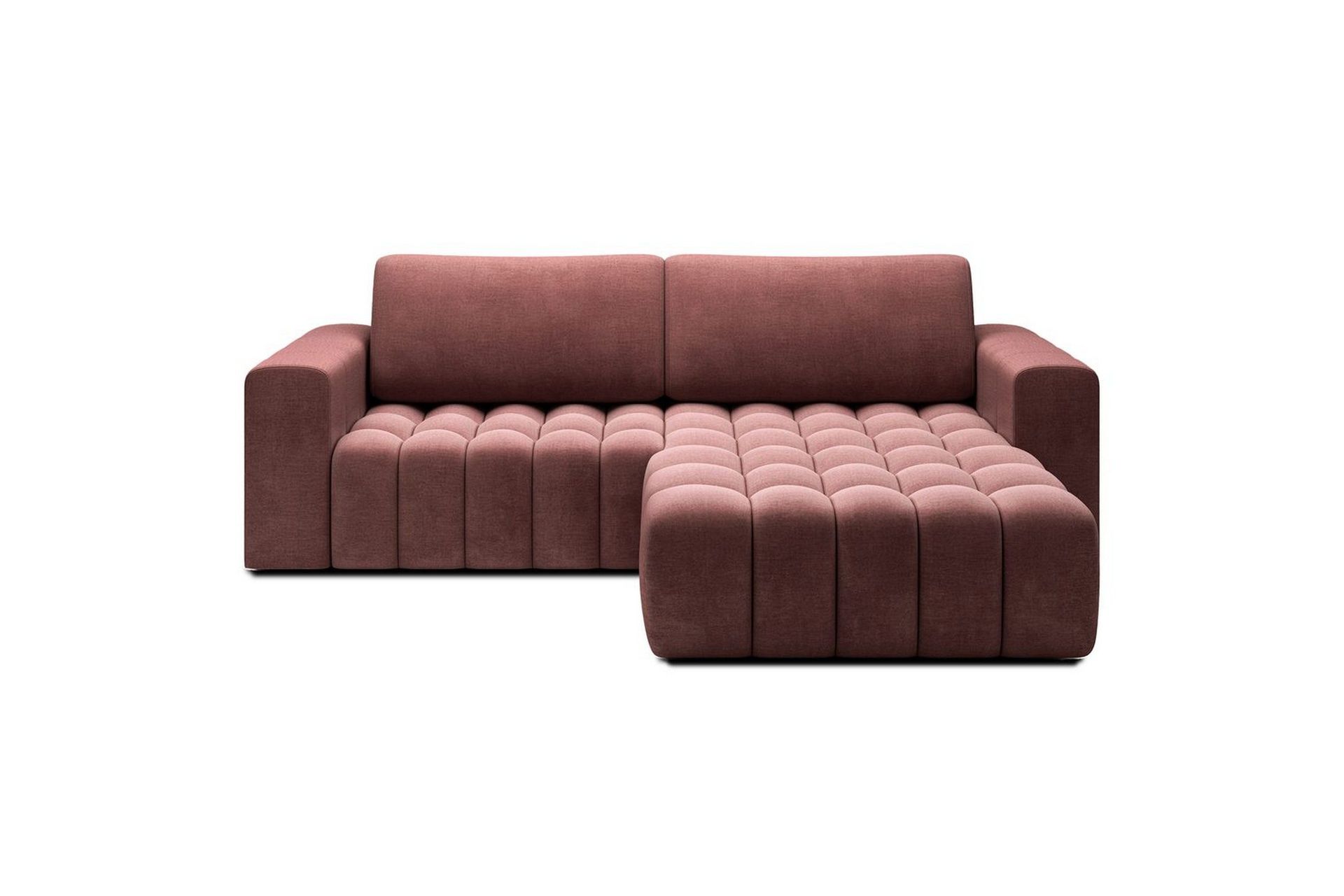 Seksjon Eltap Bonett 250x175x92 cm - Monolith 63, Rosa, Høyre