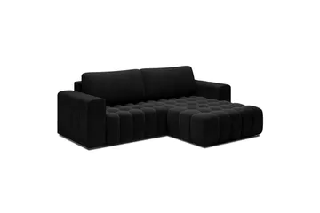 Seksjon Eltap Bonett 250x175x92 cm - Monolith 97, Mørk Grå, Høyre - Møbler - Sofaer - Sovesofaer
