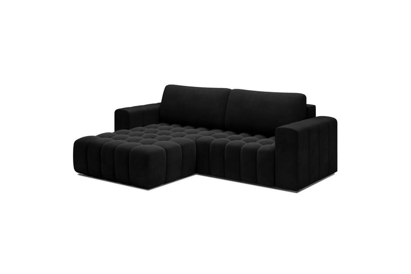 Seksjon Eltap Bonett 250x175x92 cm - Monolith 97, Mørk Grå, Venstre - Møbler - Sofaer - Sovesofaer