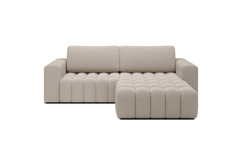 Seksjon Eltap Bonett 250x175x92 cm - Royal 18, Beige, Høyre - Møbler - Sofaer - Sovesofaer