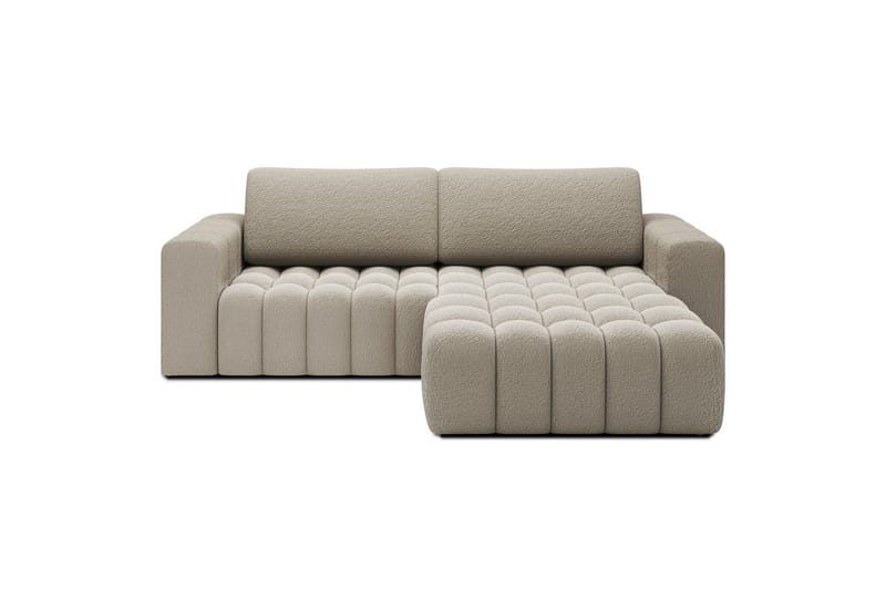Seksjon Eltap Bonett 250x175x92 cm - Royal 20, Beige, Høyre - Møbler - Sofaer - Sovesofaer