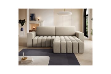 Seksjon Eltap Bonett 250x175x92 cm - Royal 20, Beige, Høyre - Møbler - Sofaer - Sovesofaer
