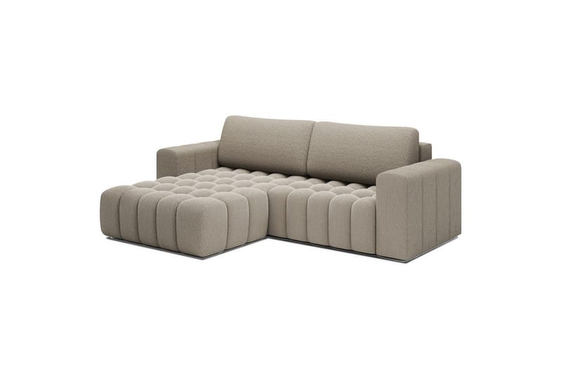 Seksjon Eltap Bonett 250x175x92 cm - Royal 20, Beige, Venstre - Møbler - Sofaer - Sovesofaer
