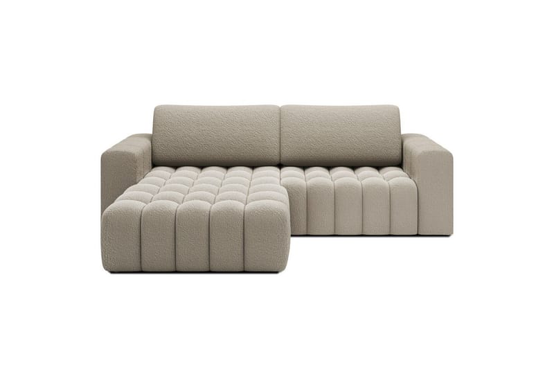Seksjon Eltap Bonett 250x175x92 cm - Royal 20, Beige, Venstre - Møbler - Sofaer - Sovesofaer