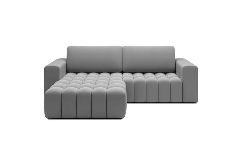 Seksjon Eltap Bonett 250x175x92 cm - Paros 05, Lysegrå, Venstre - Møbler - Sofaer - Sovesofaer